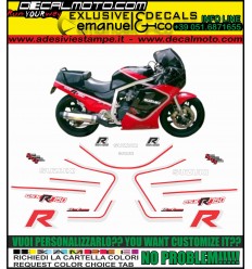 GSXR 750 1987 RED BLACK